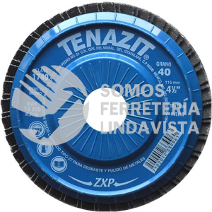 1740 DISCO LAMINADO ZXP TIPO A GRANO 40 (4-1/2"X7/8") TENAZIT
