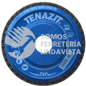1741 DISCO LAMINADO ZXP TIPO A GRANO 60 (4-1/2"X7/8") TENAZIT