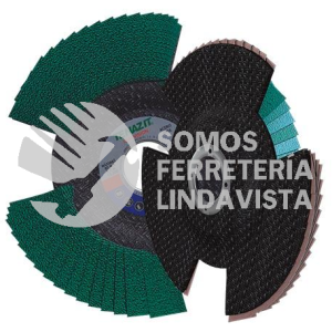 1762 DISCO LAMINADO LAM VISION TIPO B GRANO 60 (4-1/2"X7/8") TENAZIT