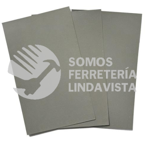 1817 HOJA DE LIJA DE AGUA COLOR GRIS GRANO 1000 (9"X5-1/2") TENAZIT