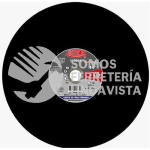 1964 DISCO PARA CORTE DE RIEL RAIL WORK TIPO 41 GRANO 24 (14"X5/32"X1") AUSTROMEX