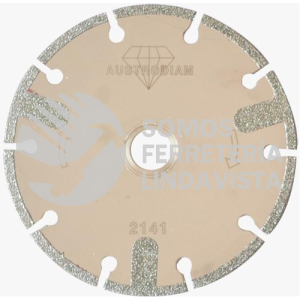 2141 DISCO DE DIAMANTE SEGMENTADO ELECTRODEPOSITADO (4-1/2"X1/32"X7/8") AUSTRODIAM AUSTROMEX