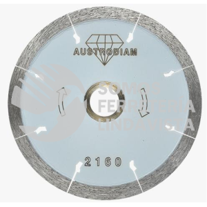 2160 DISCO DE DIAMANTE BLANCO RIN CONTINUO PORCELANATO (4"X0 060"X7/8") AUSTRODIAM AUSTROMEX