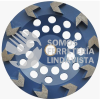 2180 COPA DE DIAMANTE CON SEGMENTOS TIPO FLECHA FAST CUT (7"X7/8") AUSTRODIAM AUSTROMEX