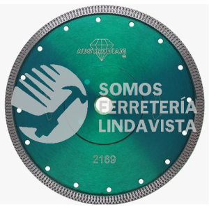 2189 DISCO DE DIAMANTE VERDE TURBO GRANITO (9"X0 060"X7/8") AUSTRODIAM AUSTROMEX