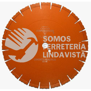 2224 DISCO DE DIAMANTE NARANJA SEGMENTADO (14"X1/8"X1") AUSTRODIAM AUSTROMEX