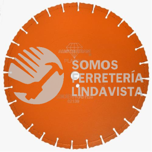 2226 DISCO DE DIAMANTE NARANJA SEGMENTADO (16X1/8X1") AUSTRODIAM AUSTROMEX