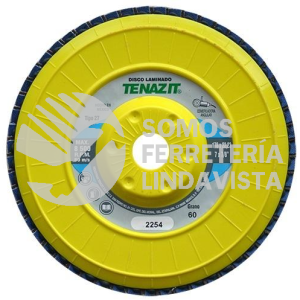 2254 DISCO LAMINADO ZIRCONIO+CERAMICO GRANO 60 7X7/8 TENAZIT