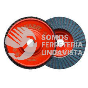 2268 DISCO LAMINADO HUM TIPO 27 GRANO 80 (6"X7/8") TZHUM-80 TENAZIT