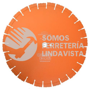 2275 DISCO DE DIAMANTE NARANJA SEGMENTADO (16"X1/8"X1") AUSTRODIAM AUSTROMEX
