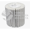 2308 RODILLO DE FELPA 4"X4"X5/8-11" TENAZIT 
