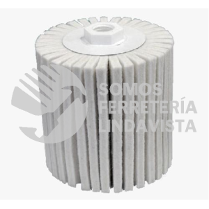 2308 RODILLO DE FELPA 4"X4"X5/8-11" TENAZIT