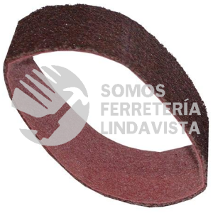 2327 BANDA DE FIBRA MARRON GRANO MEDIANO (4"X13") TENAZIT
