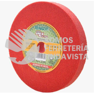 2341 RUEDA ROJA UNIX 8"X1"X1" TENAZIT
