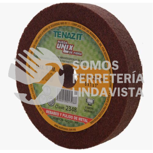 2348 RUEDA MARRON UNIX 6"X1"X1" TENAZIT