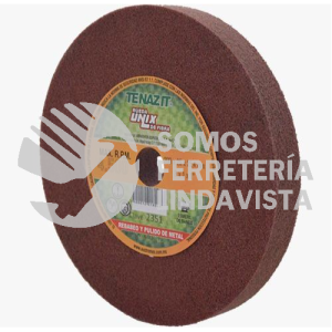 2351 RUEDA MARRON UNIX 8"X1"X1" TENAZIT