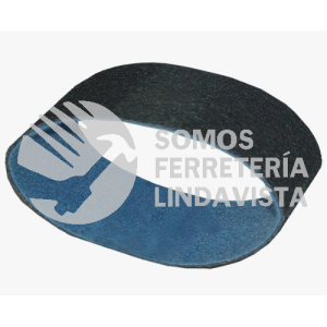 2358 BANDA DE FIBRA AZUL GRANO MUY FINO 4"X13" TENAZIT
