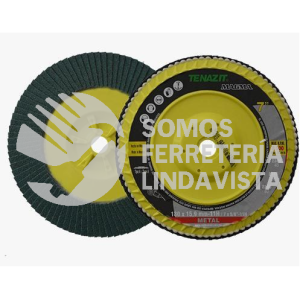2385 DISCO LAMINADO MAGMA GRANO 60 7X5/8-11 TENAZIT