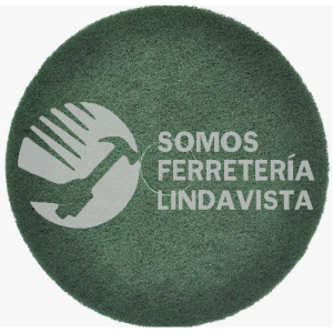 2430 DISCO DE FIBRA DE 19" VERDE TENAZIT