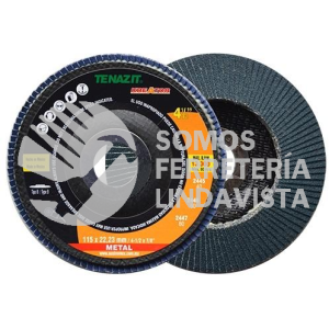 2447 DISCO LAMINADO KREATOR GRANO 80 4-1/2X7/8 TENAZIT