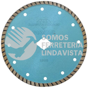 2503 DISCO DE DIAMANTE AZUL TURBO EASY-CUT (7"X0 102"X7/8") AUSTRODIAM AUSTROMEX