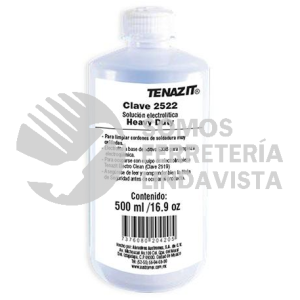 2522 SOLUCION ELECTROLITICA HEAVY DUTY 500 ML TENAZIT