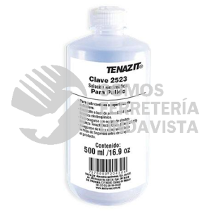 2523 SOLUCION ELECTROLITICA PARA PULIR 500ML TENAZIT