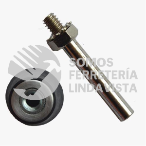 2578 ADAPTADOR DE HULE PARA DISCOS DE CAMBIO RAPIDO CON VASTAGO 38MM 0X6 4MM SIST SUJ ROL-OK TENAZIT