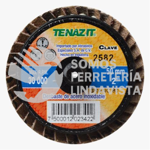 2582 MINIDISCO LAMINADO DE GRANO CERAMICO 80 T27 50MM CER-80 TENAZIT