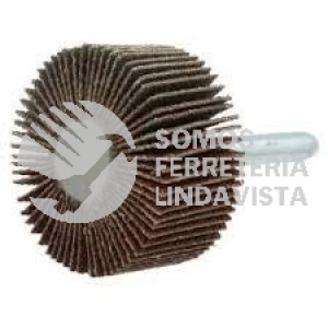 2622 RUEDA FLAP CON VASTAGO 3X1X1/4" TENAZIT
