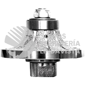 2630 RUEDA PERFILADORA DE DIAMANTE SOLDADA AL VACIO (3"X3/4"X5/8"-11) AUSTRODIAM AUSTROMEX