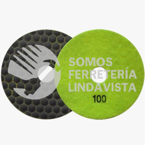 2671 PAD DE DIAMANTE PULIDO EN SECO GRANO 100 (4") AUSTRODIAM AUSTROMEX