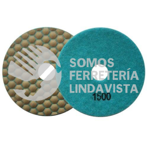 2675 PAD PULIDO DE DIAMANTE EN SECO GRANO 1500 (4") AUSTRODIAM AUSTROMEX