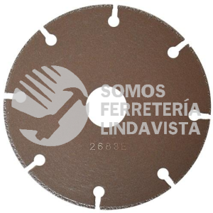 2683 DISCO DE DIAMANTE SEGMENTADO SOLDADO AL VACIO METAL (4-1/2"X0 05"X7/8") AUSTRODIAM AUSTROMEX