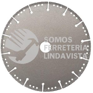 2687 DISCO DE DIAMANTE SEGMENTADO SOLDADO AL VACIO METAL (7"X0 110"X7/8") AUSTRODIAM AUSTROMEX