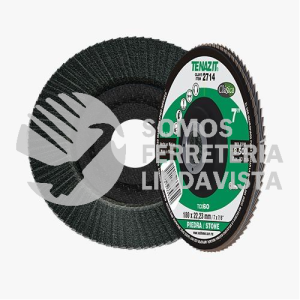 2714 DISCO LAMINADO PARA DESBASTE DE PIEDRA GRANO 60 7X7/8" TCX-60 TENAZIT