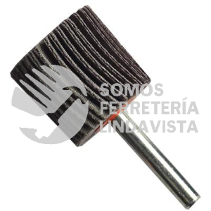 2794 RUEDA FLAP DE ALO PIRAMIDAL CON VASTAGO GRANO 600 (1-3/16X1-3/16) TENAZIT