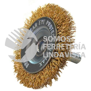 2838 CEPILLO CIRCULAR DE ALAMBRE ONDULADO CON VASTAGO EASY-CUT (2X0 012X1/4) TENAZIT