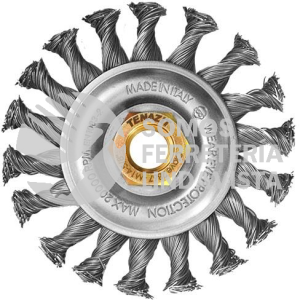 2867 CEPILLO CIRCULAR DE ALAMBRE TRENZADO CHIP-CUT (4"X0 020"XMR) TENAZIT