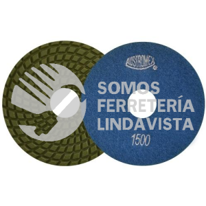 2875 PAD DE DIAMANTE PULIDO EN HUMEDO EASY-CUT GRANO 1500 (4") AUSTRODIAM AUSTROMEX