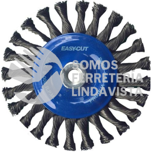 2878 CEPILLO CIRCULAR DE ALAMBRE TRENZADO EASY-CUT (6"X0 020"X5/8"-11) TENAZIT