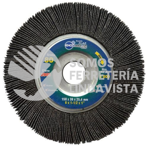 2905 RUEDA FLAP EASY-CUT PLUS GRANO 80 (6"X1-1/2"X1") TENAZIT