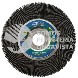2913 RUEDA FLAP EASY-CUT PLUS GRANO 50 (6"X2"X1") TENAZIT