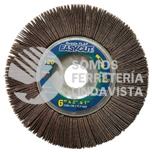2917 RUEDA FLAP EASY-CUT PLUS GRANO 120 (6"X2"X1") TENAZIT