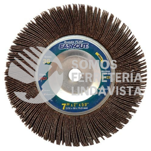 2921 RUEDA FLAP EASY-CUT PLUS GRANO 36 (7"X2"X5/8") TENAZIT