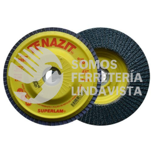 2984 DISCO LAMINADO SUPERLAM GRANO 40 (4-1/2"X M14-2) TENAZIT
