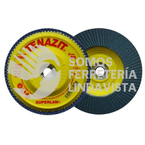 2986 DISCO LAMINADO SUPERLAM GRANO 80 (4-1/2"XM14-2) TENAZIT