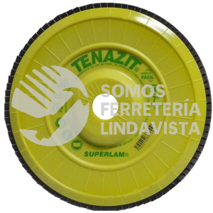 2987 DISCO LAMINADO SUPERLAM GRANO 36 (7"X7/8") TENAZIT