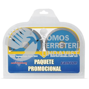 2993 SET DE 2 DISCOS DE DIAMANTE USO GENERAL (4"X0 06"X7/8") AUSTRODIAM AUSTROMEX