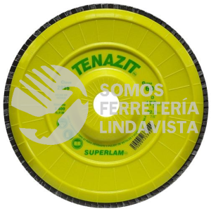 2996 DISCO LAMINADO SUPERLAM GRANO 60 (7"X7/8") TENAZIT